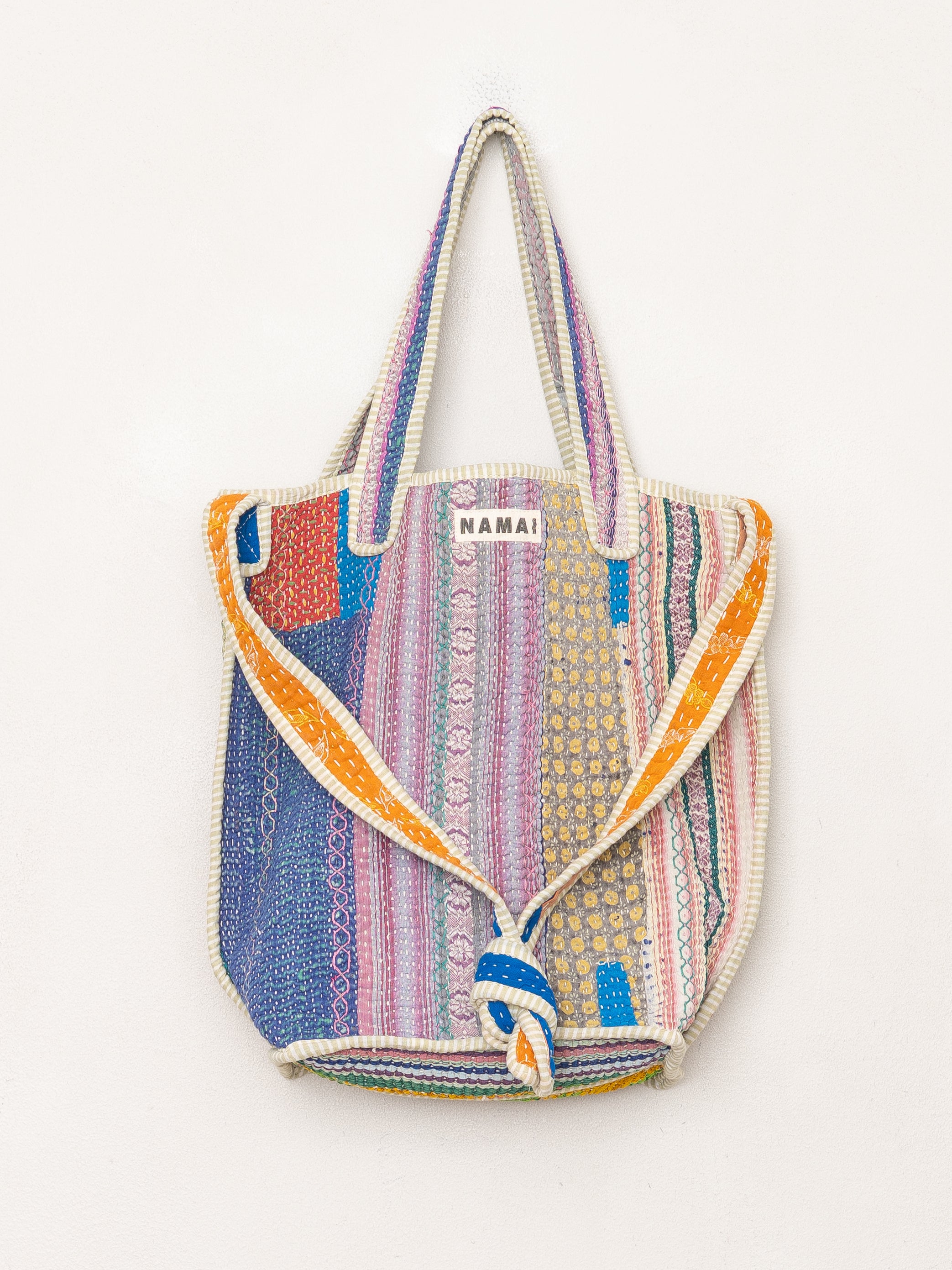 The Xoti II Zero-Waste Quilted Kantha Bag