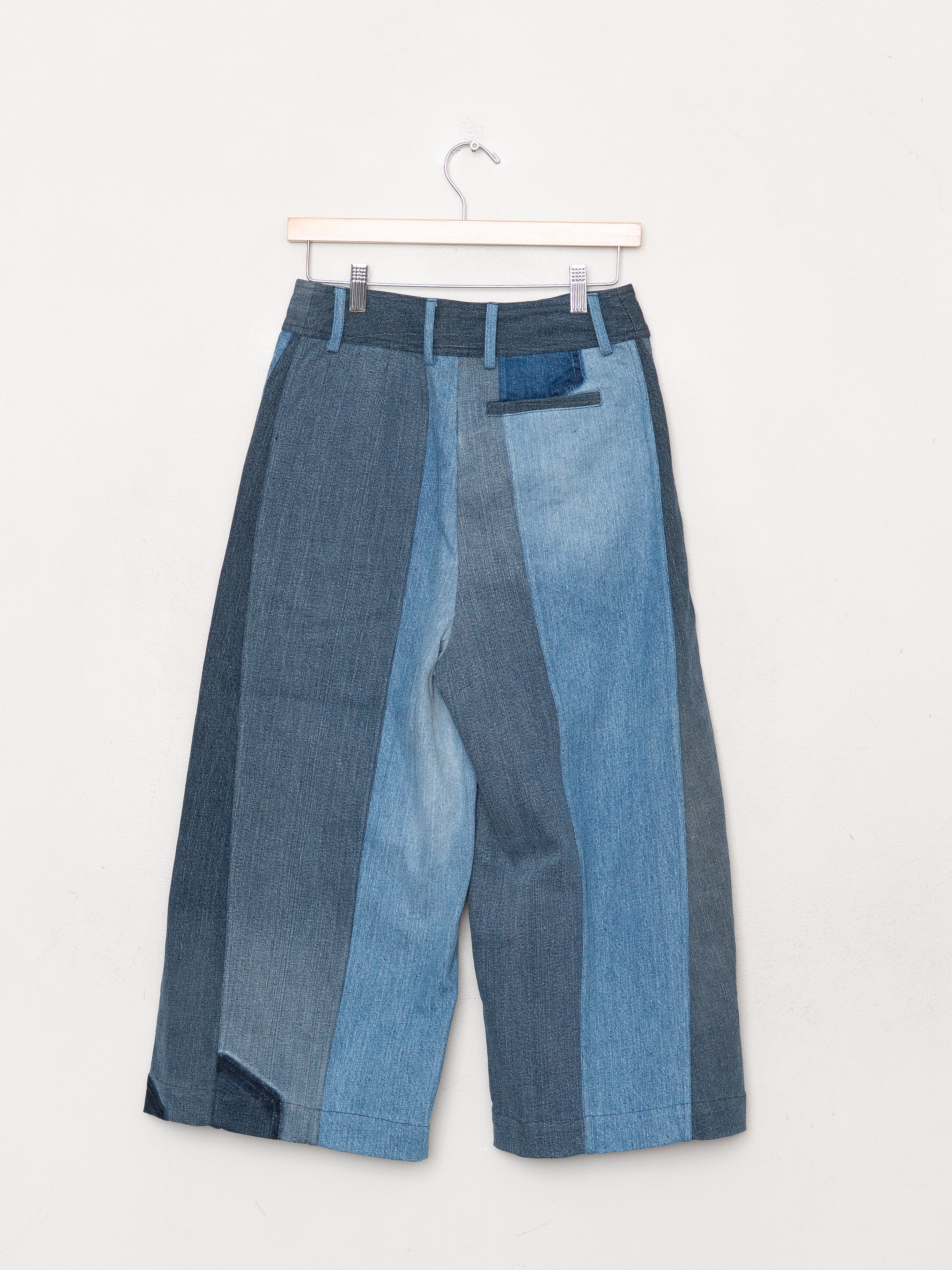 The Nadi Denim Flared Culotte Jeans - Small