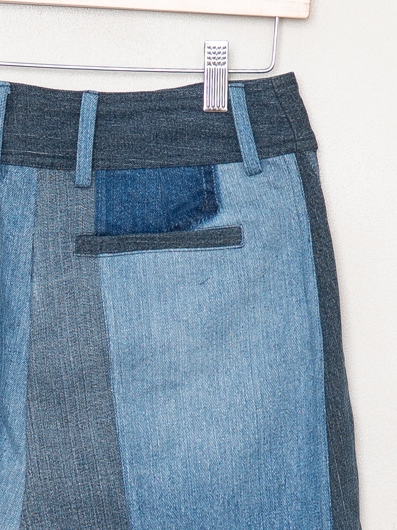 The Nadi Denim Flared Culotte Jeans - Small