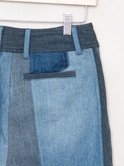 The Nadi Denim Flared Culotte Jeans - Small