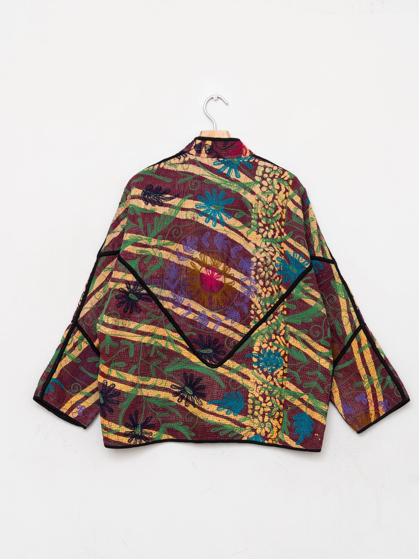 The Ladhiya Suzani Quilted Kantha Jacket