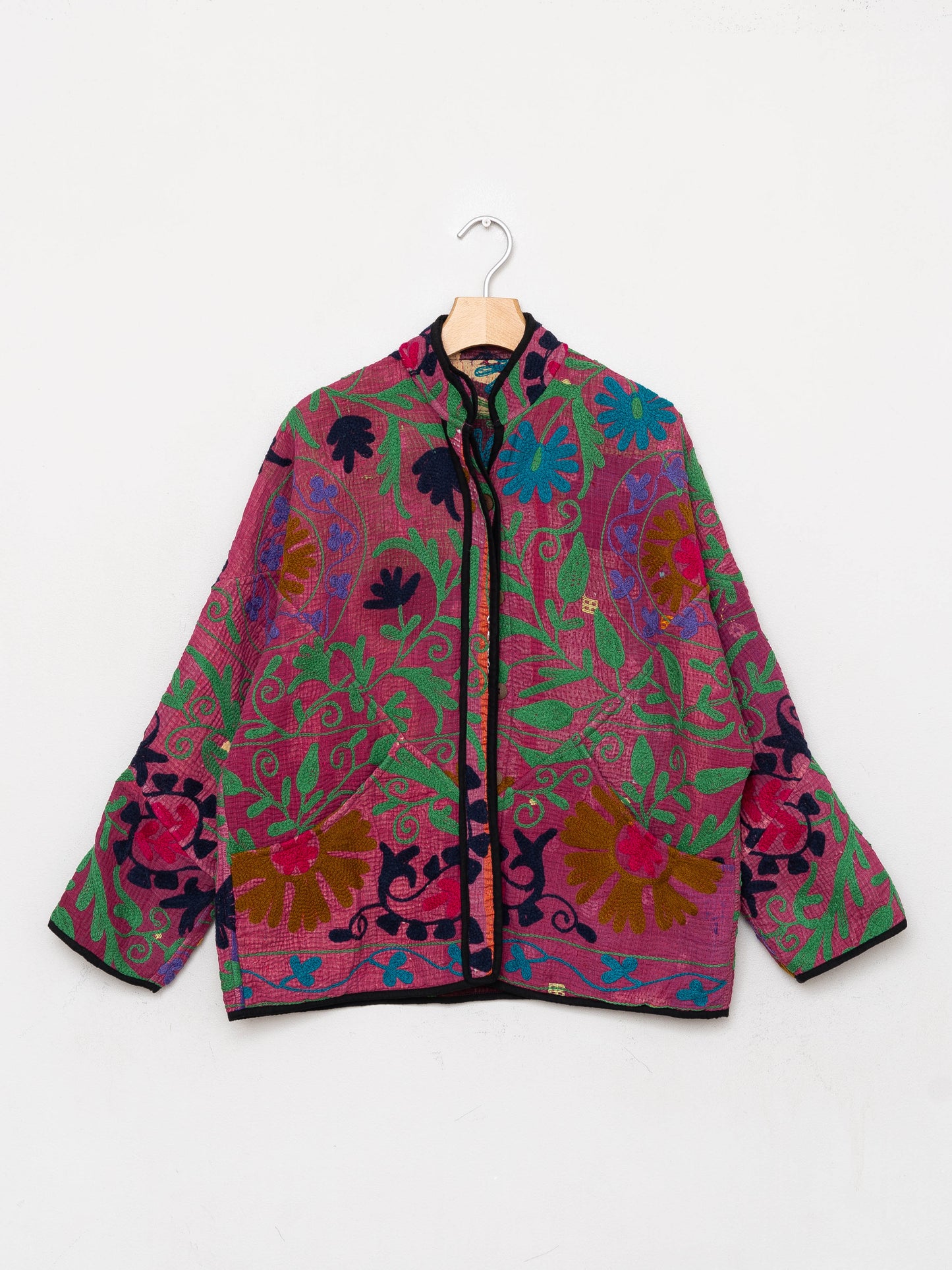 The Ladhiya Suzani Quilted Kantha Jacket