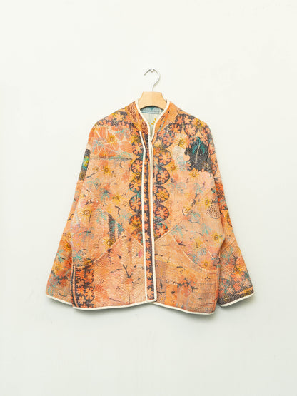 The Ladhiya Suzani Quilted Kantha Jacket