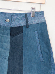 The Nadi Denim Flared Culotte Jeans - Small