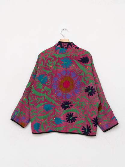 The Ladhiya Suzani Quilted Kantha Jacket