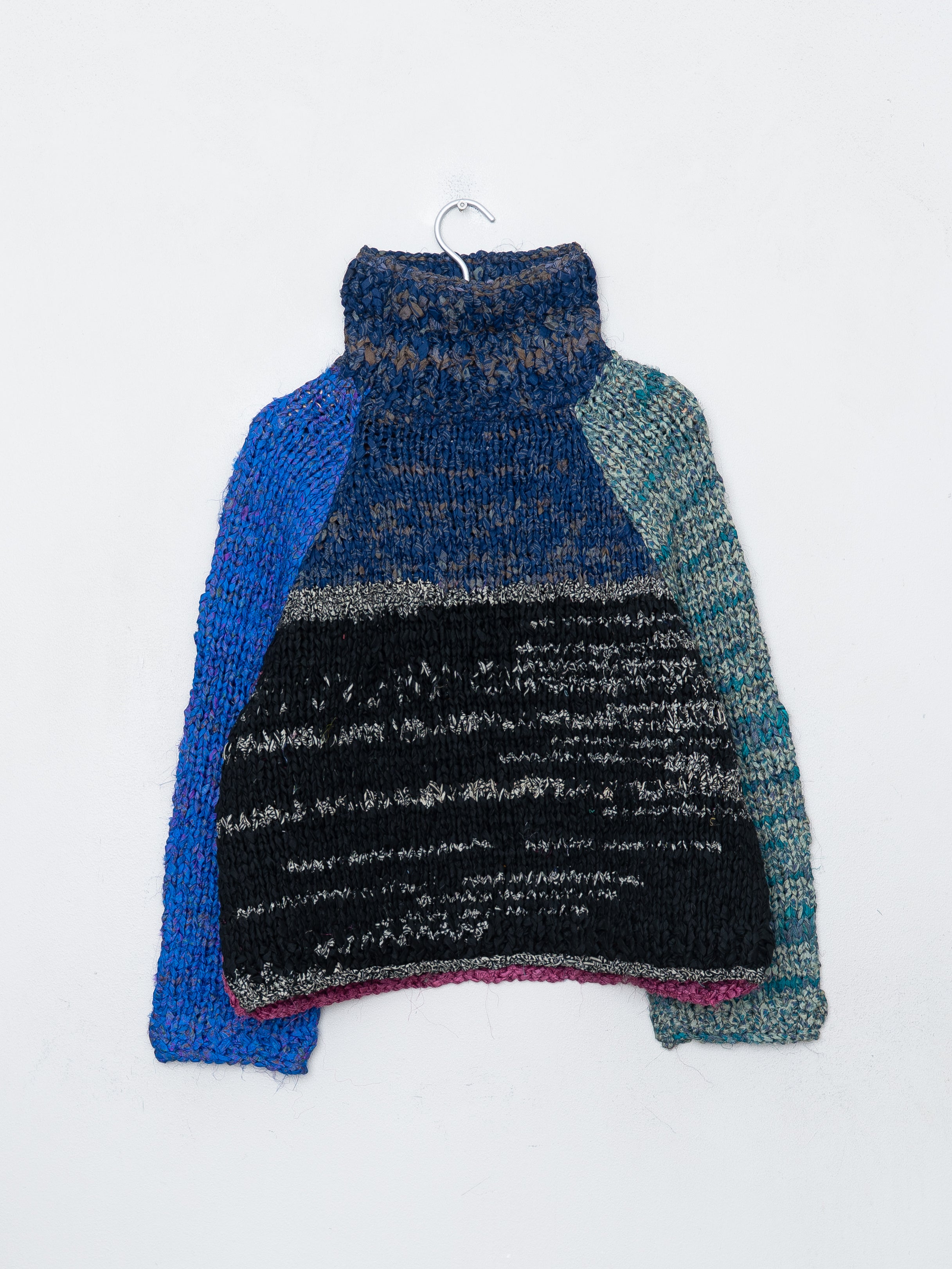 The Vishnu Knitted Silk Roll-Neck Sweater