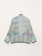 The Ladhiya Petite Quilted Patchwork Kantha Jacket