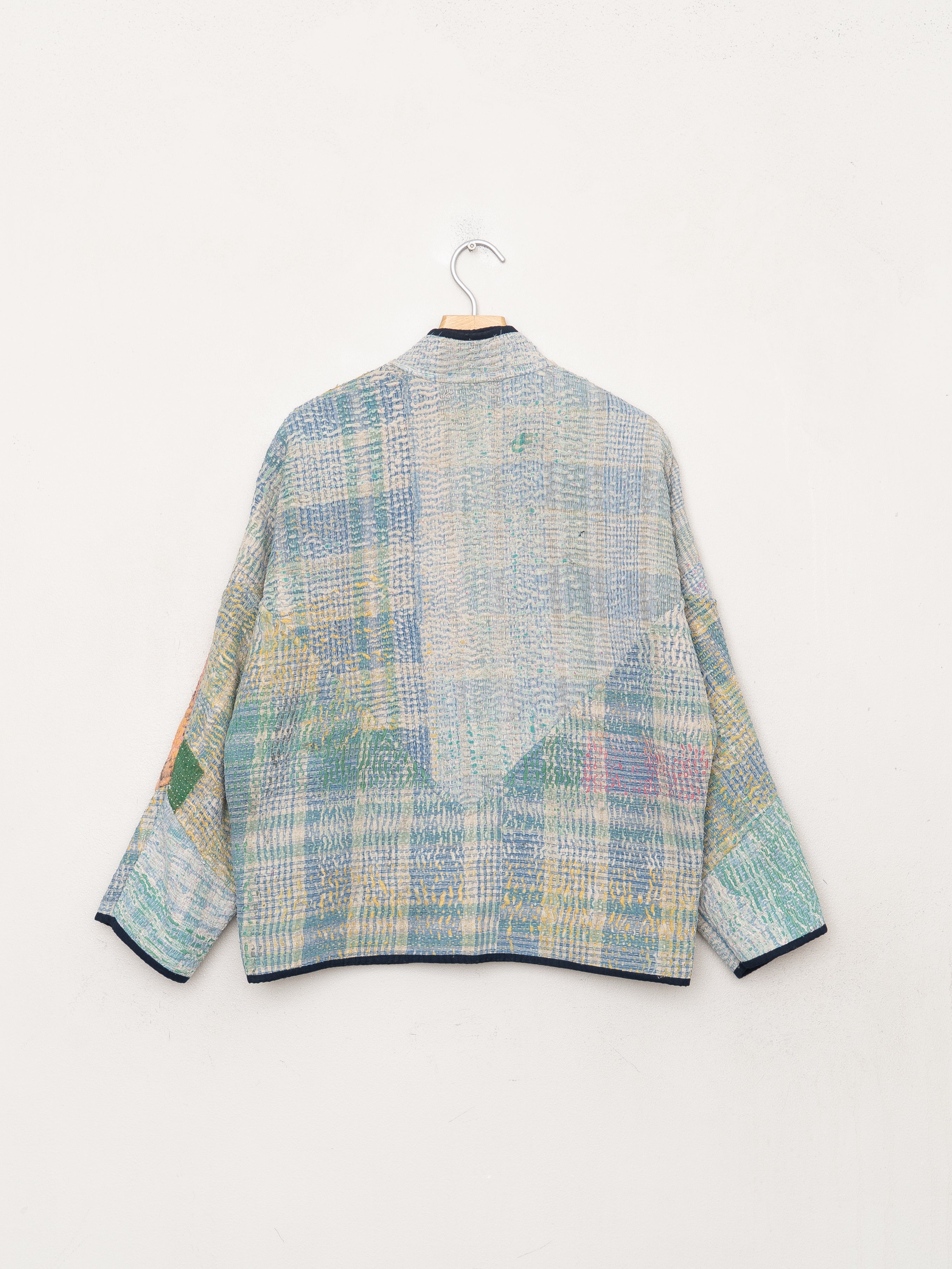 The Ladhiya Petite Quilted Patchwork Kantha Jacket
