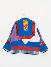 The Ladhiya Quilted Patchwork Kantha Jacket