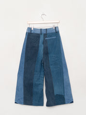 The Nadi Denim Flared Culotte Jeans - Small