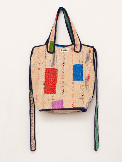 The Xoti II Zero-Waste Quilted Kantha Bag