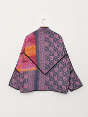 The Ladhiya Quilted Patchwork Kantha Jacket