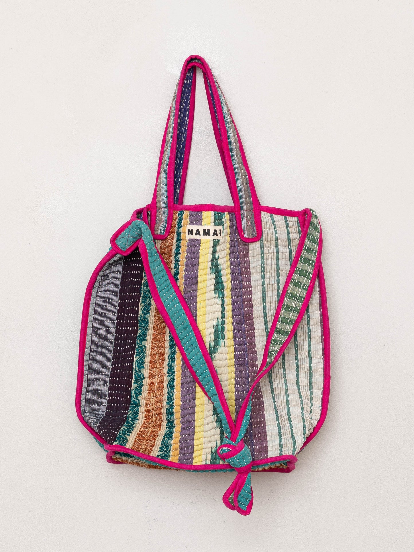 The Xoti II Zero-Waste Quilted Kantha Bag