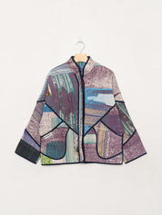 The Ladhiya Petite Quilted Patchwork Kantha Jacket