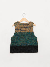 The Vishnu Knitted Vest - Small - Recycled Silk