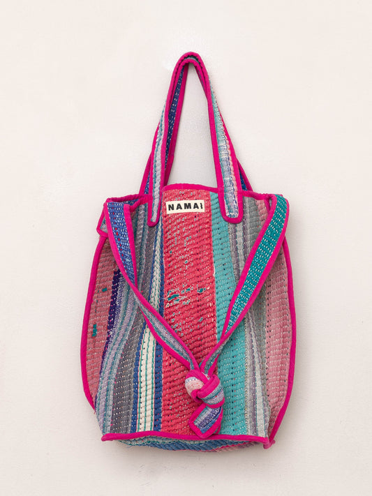 The Xoti II Zero-Waste Quilted Kantha Bag