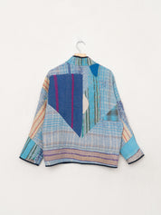 The Ladhiya Petite Quilted Patchwork Kantha Jacket