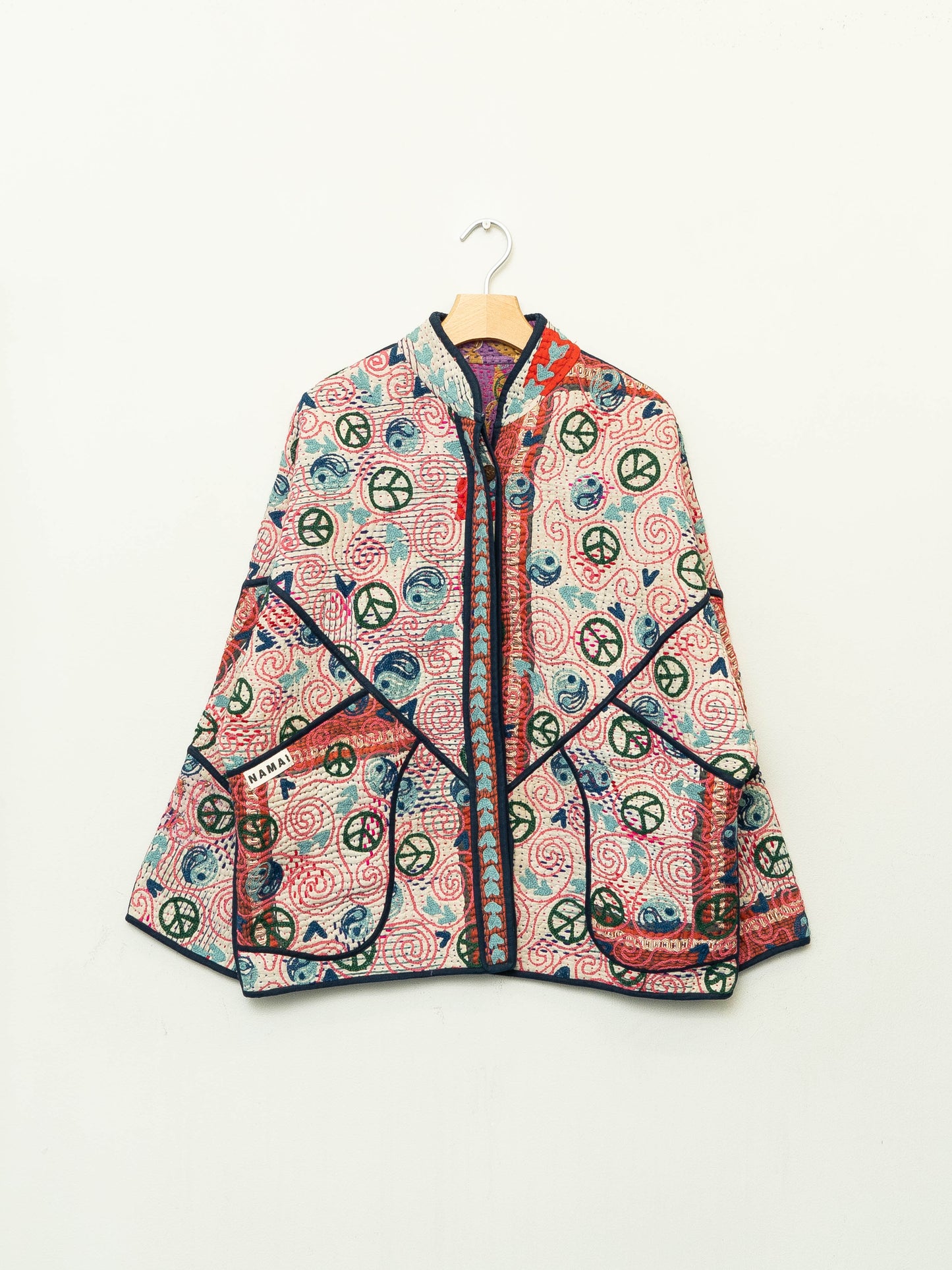 The Ladhiya Suzani Quilted Kantha Jacket