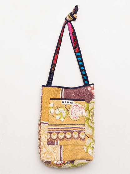 The Xoti II Zero-Waste Quilted Kantha Bag