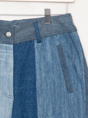 The Nadi Denim Flared Culotte Jeans - Medium