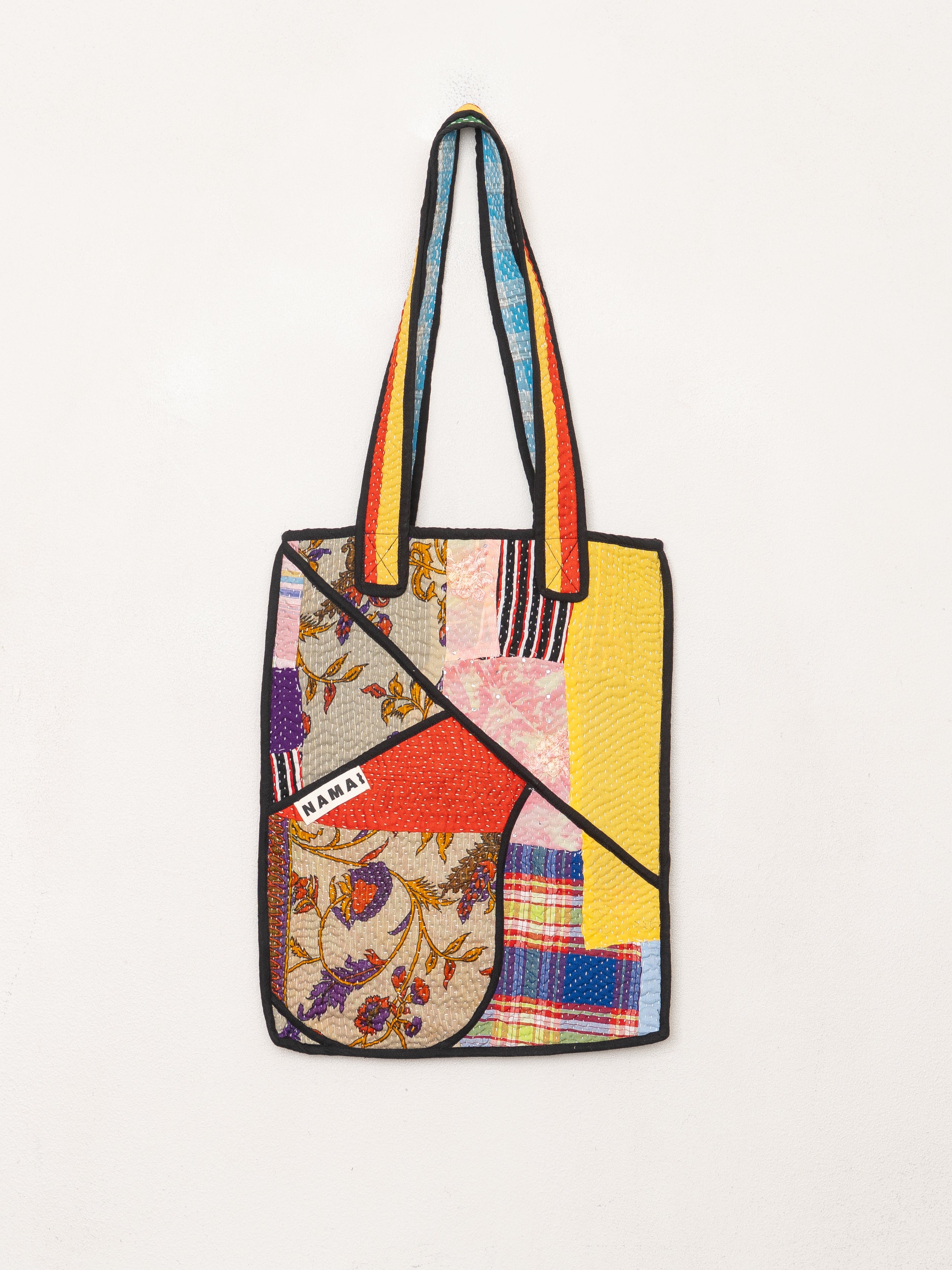 The Tarun Quilted Kantha Bag