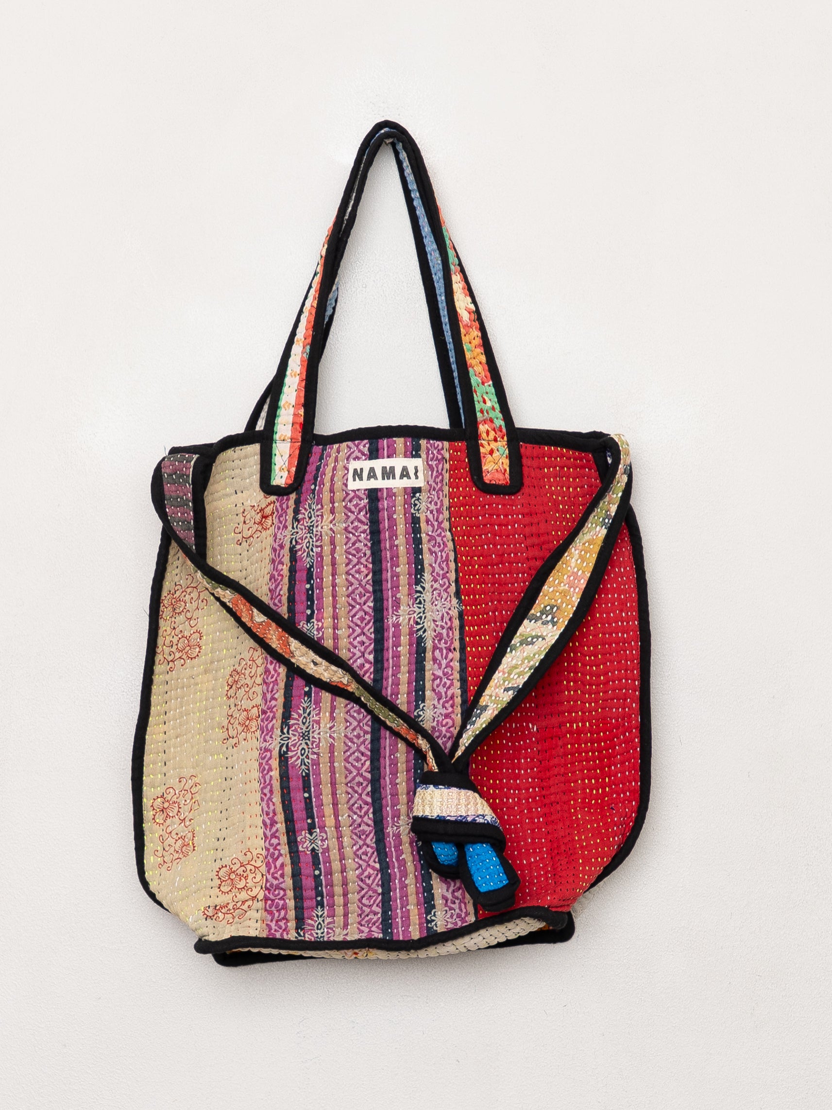 The Xoti II Zero-Waste Quilted Kantha Bag
