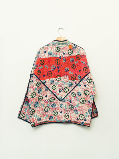 The Ladhiya Suzani Quilted Kantha Jacket