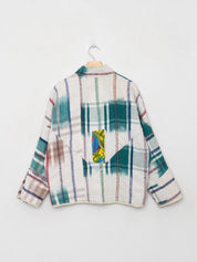 The Ladhiya Petite Quilted Patchwork Kantha Jacket