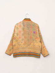 The Ladhiya Petite Quilted Patchwork Kantha Jacket