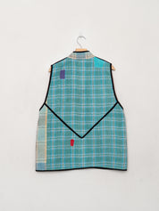 The Ladhiya Quilted Patchwork Kantha Vest