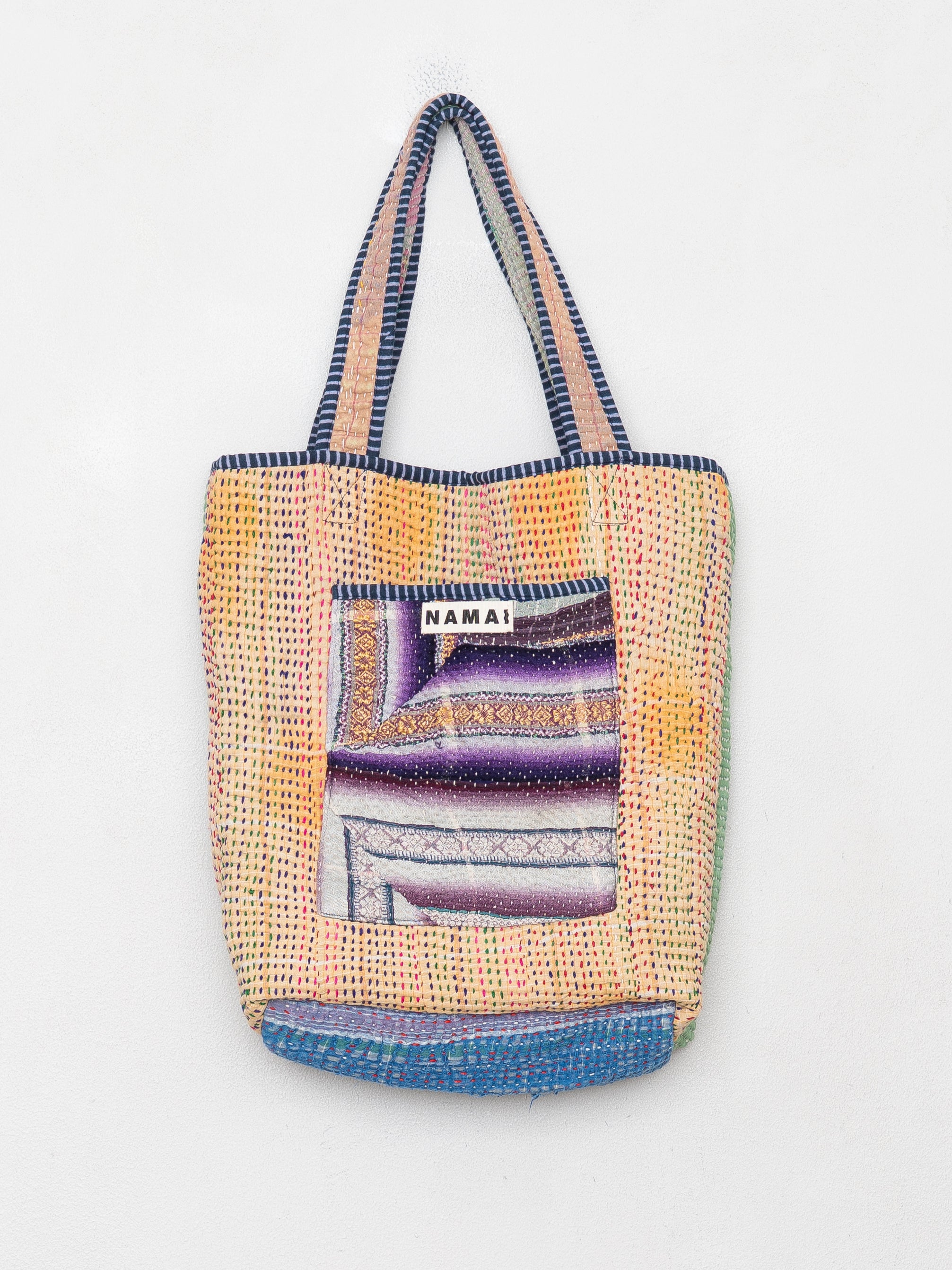 The Xoti II Zero-Waste Quilted Kantha Bag