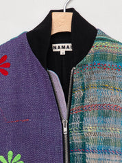 The Veda Quilted One-of-a-Kind Bomber Jacket - Small