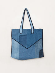 The Pasha Carryall Denim Tote Bag