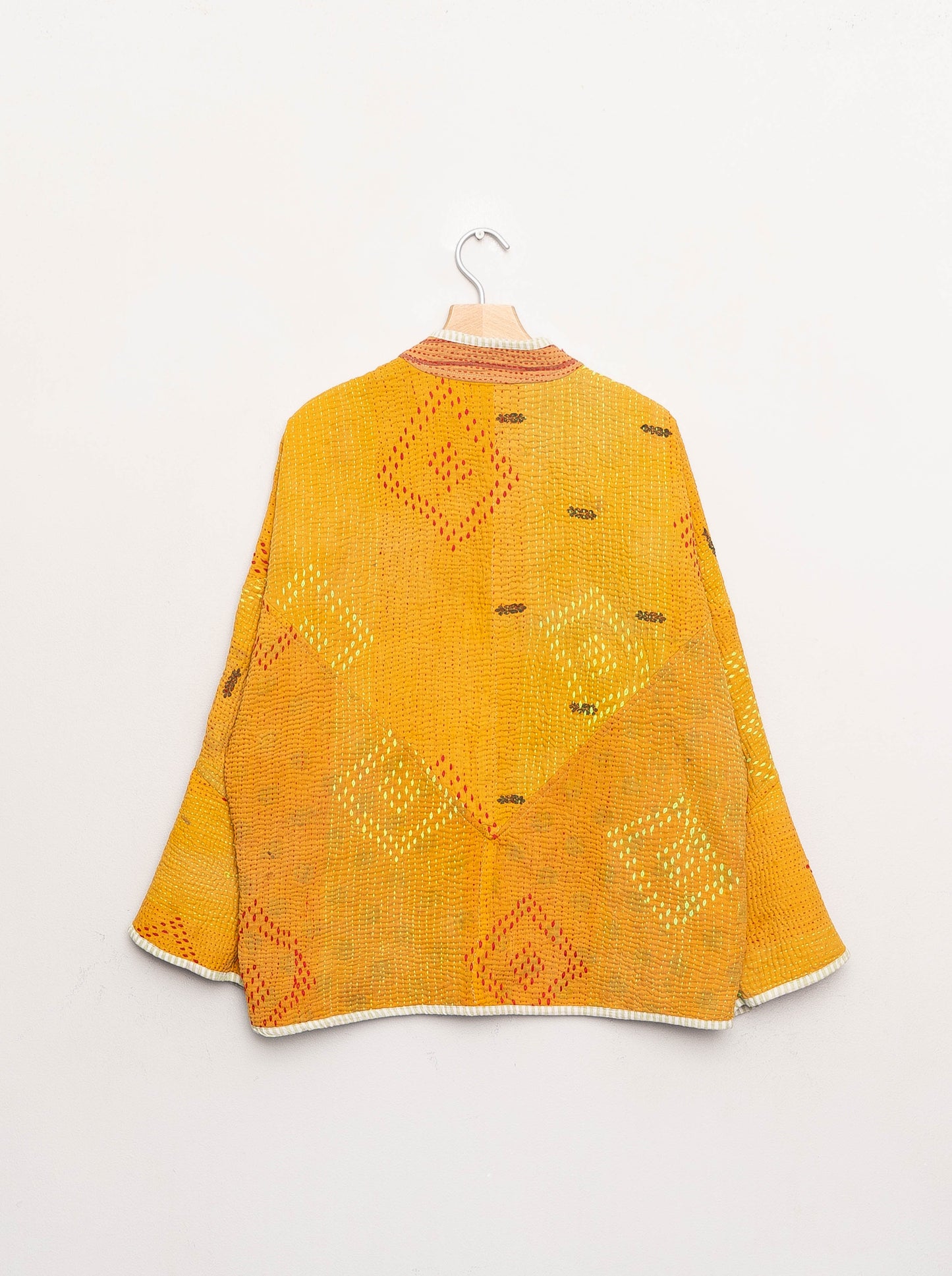 The Ladhiya Quilted Patchwork Kantha Jacket