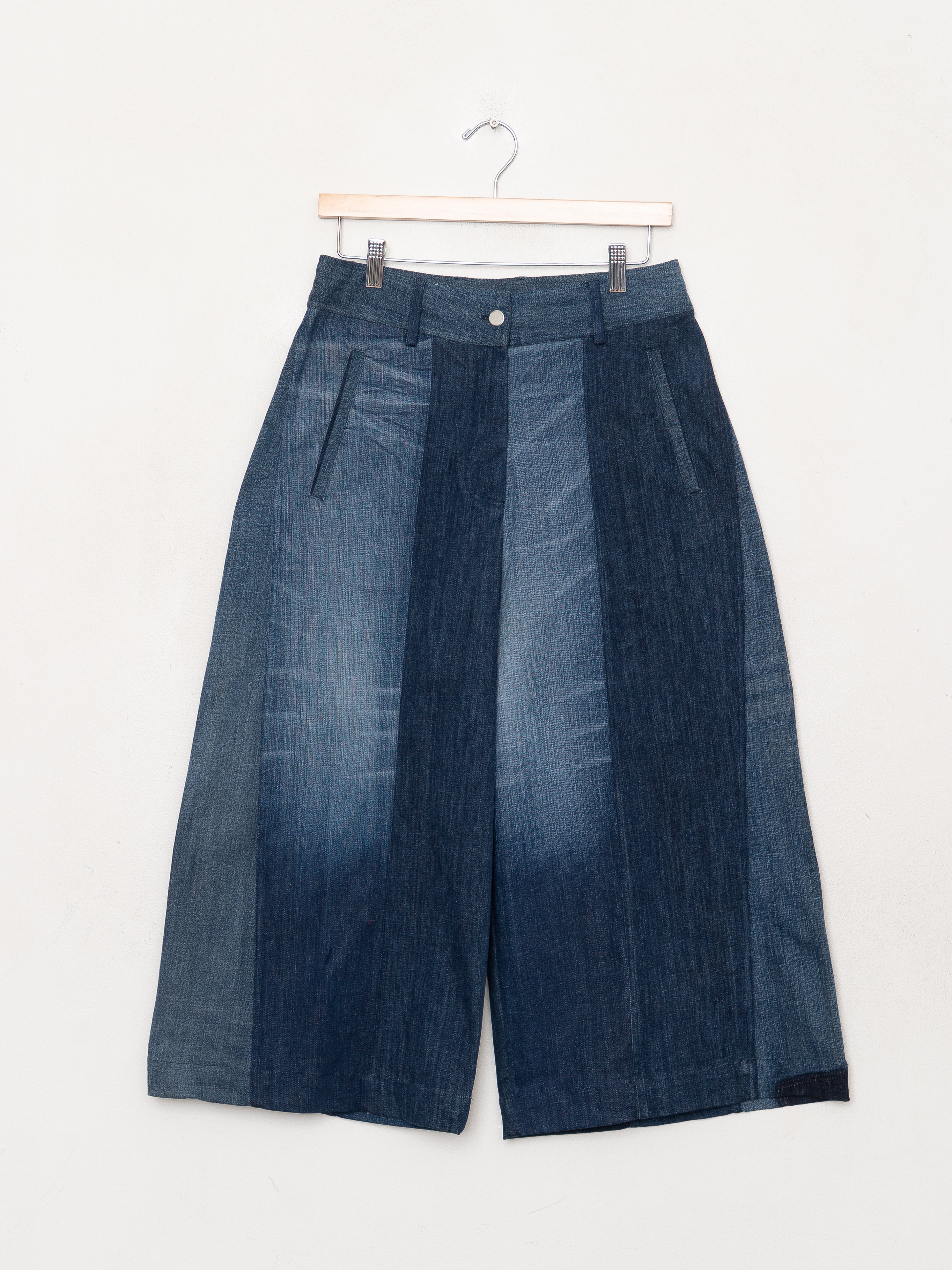 The Nadi Denim Flared Culotte Jeans - Medium