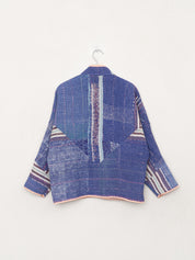 The Ladhiya Petite Quilted Patchwork Kantha Jacket