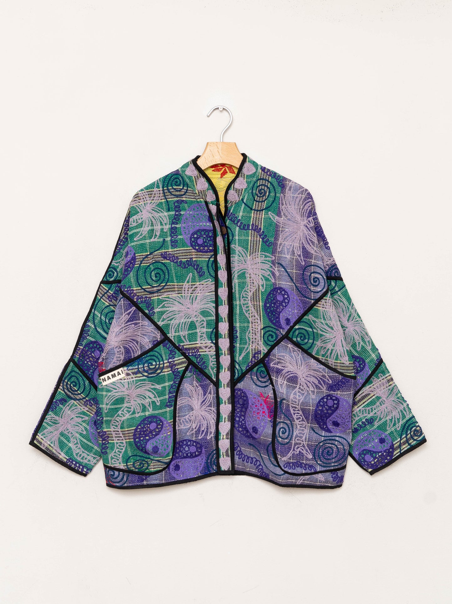 The Ladhiya Suzani Quilted Kantha Jacket