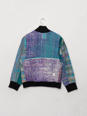 The Veda Quilted One-of-a-Kind Bomber Jacket - Small