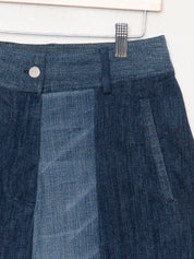 The Nadi Denim Flared Culotte Jeans - Medium