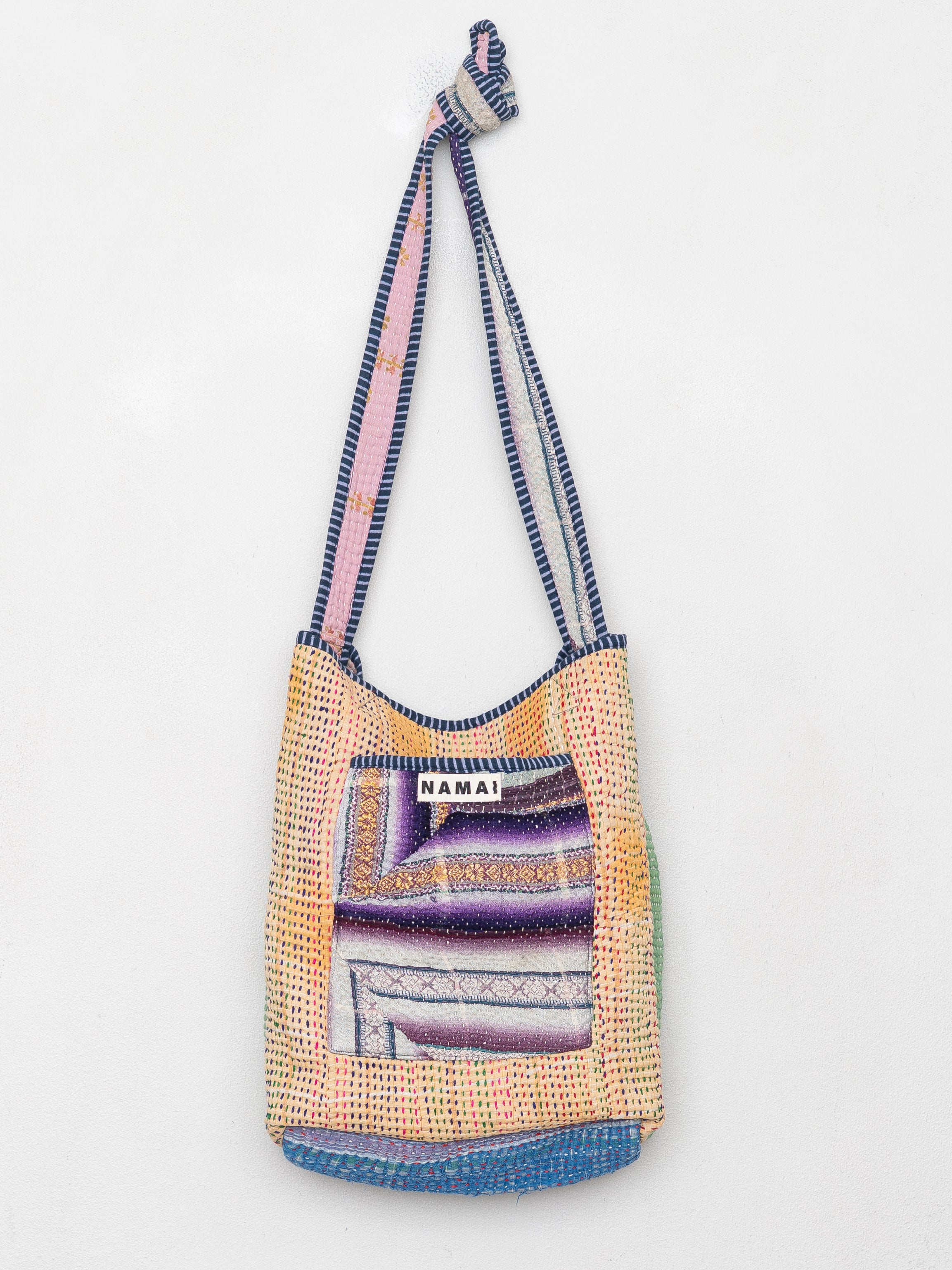 The Xoti II Zero-Waste Quilted Kantha Bag