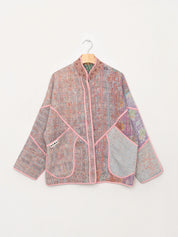 The Ladhiya Quilted Patchwork Kantha Jacket Wholesale