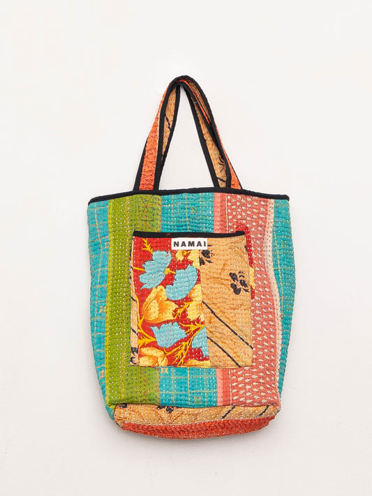 The Xoti II Zero-Waste Quilted Kantha Bag