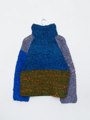 The Vishnu Knitted Silk Roll-Neck Sweater