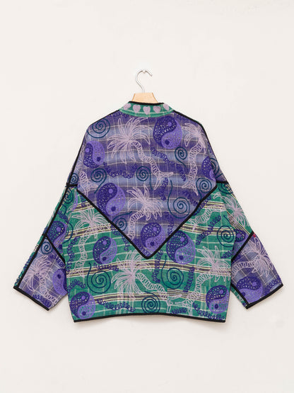 The Ladhiya Suzani Quilted Kantha Jacket