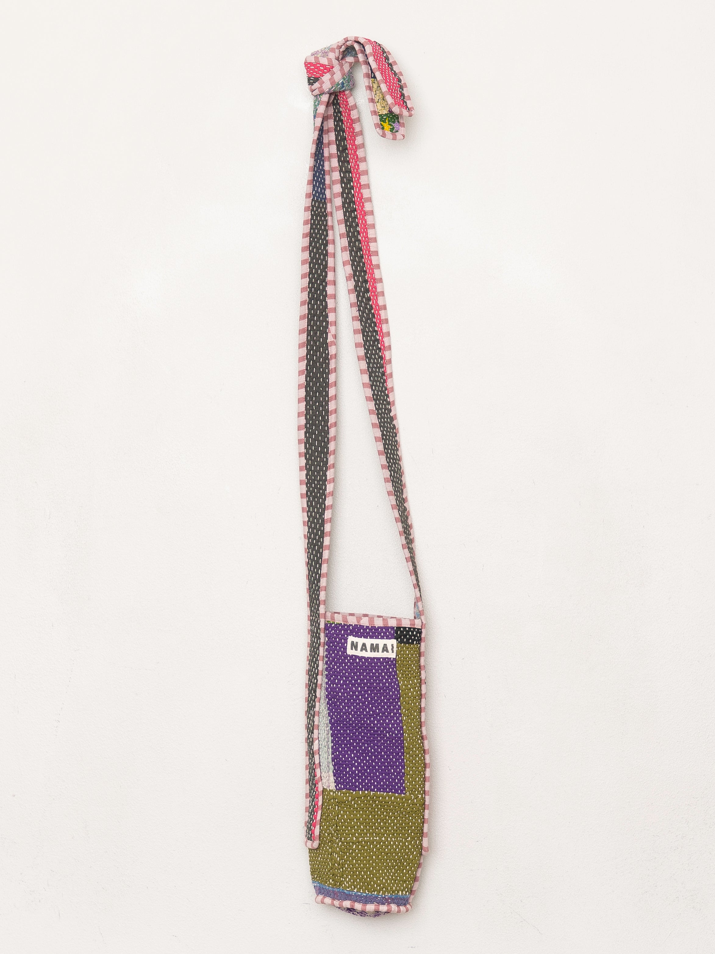 The Lota Quilted Water Bottle Crossbody + NAMAI Water Bottle