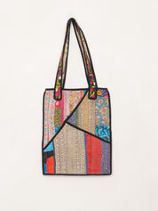 The Tarun Quilted Kantha Bag