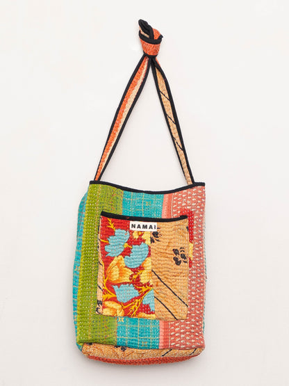 The Xoti II Zero-Waste Quilted Kantha Bag