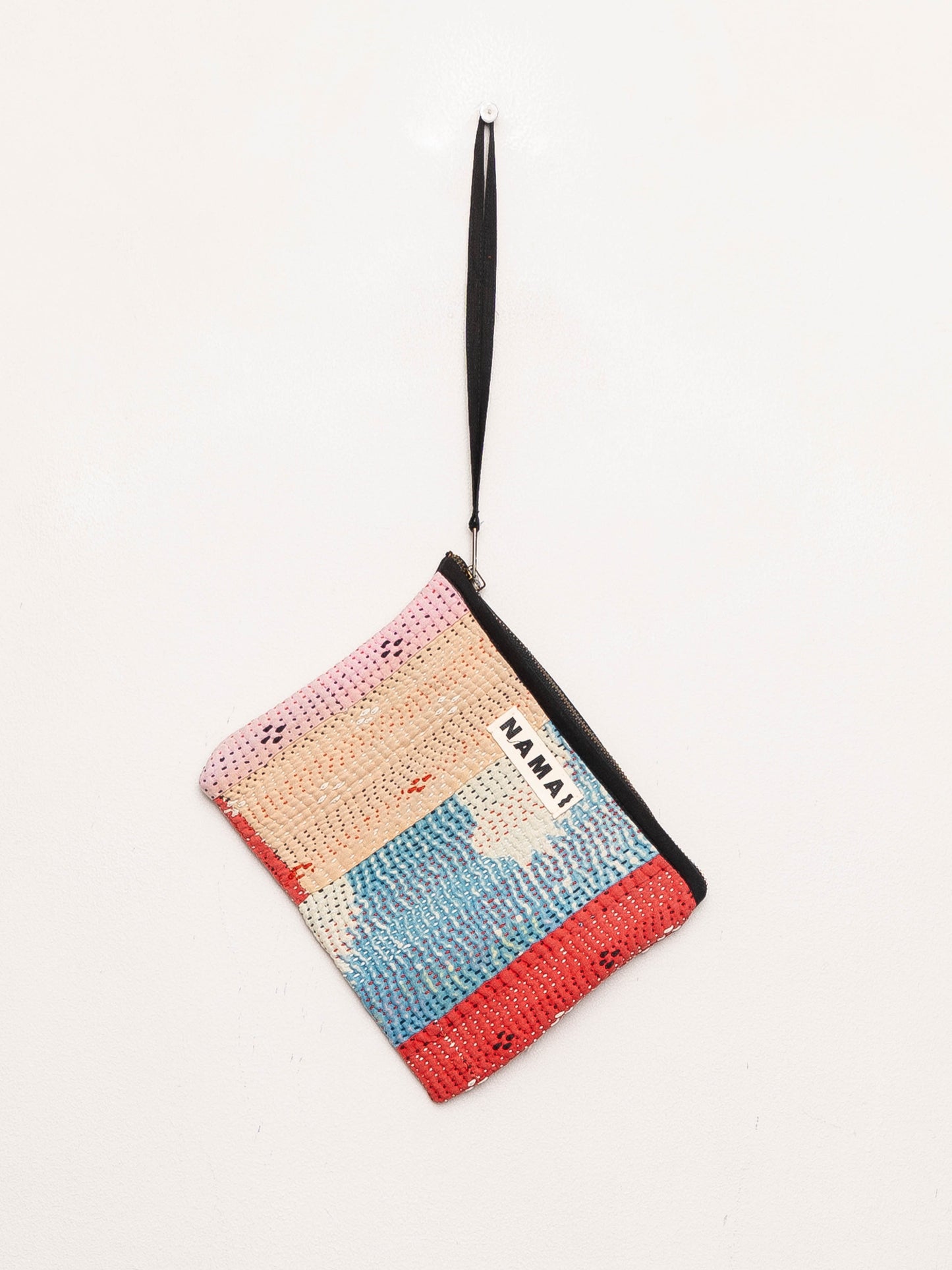 The Biju Vintage Kantha Quilted Zipper Pouch