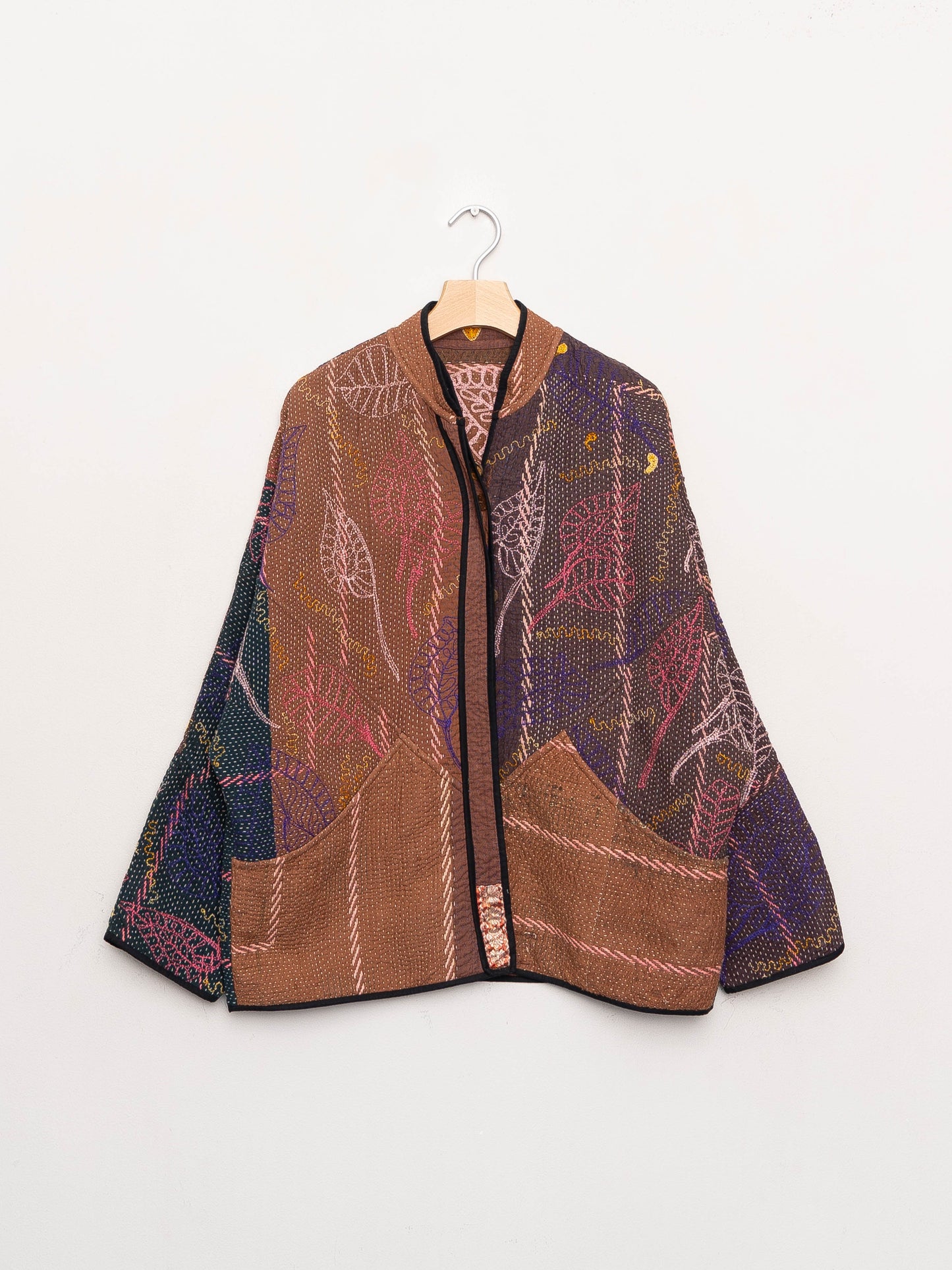 The Ladhiya Suzani Quilted Kantha Jacket