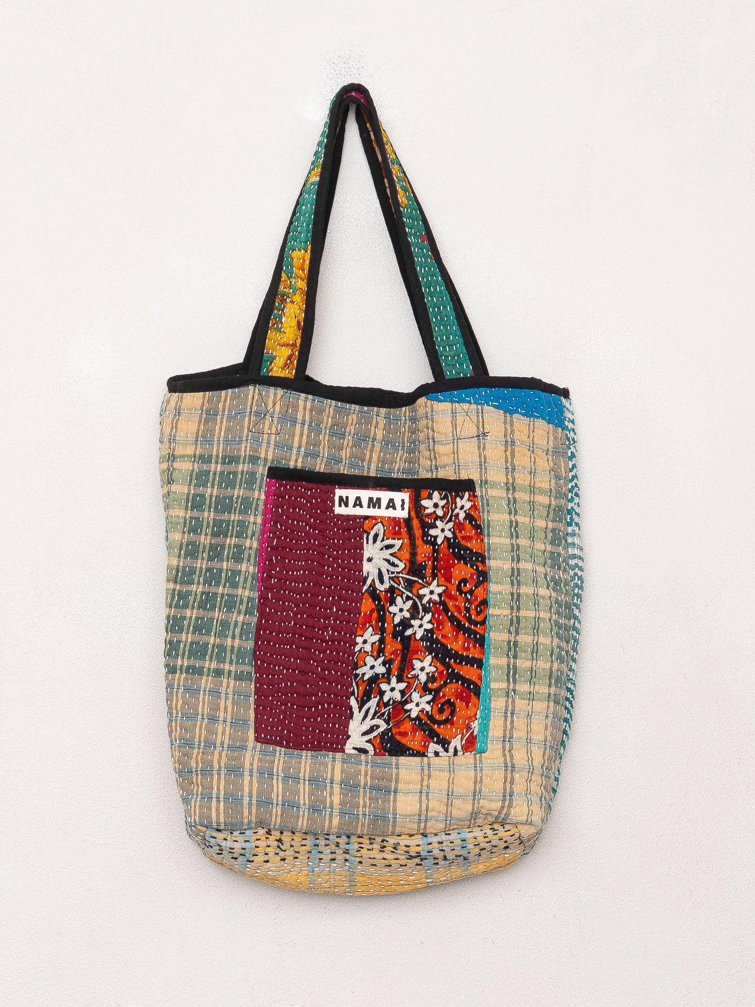 The Xoti II Zero-Waste Quilted Kantha Bag